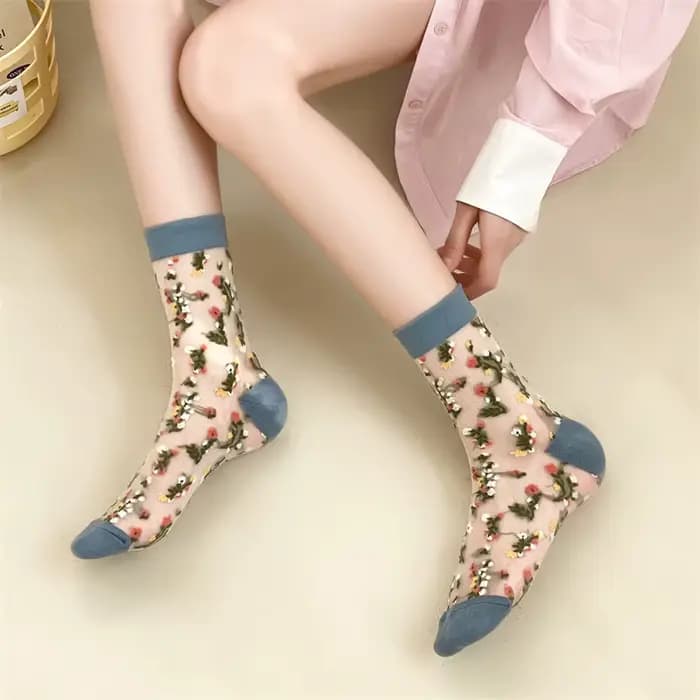 Chaussettes fines pour femmes