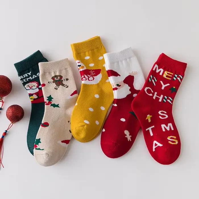 Chaussettes de Noël courtes pour enfants