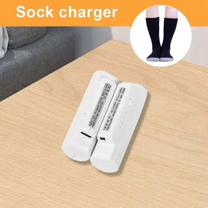 Chaussettes chauffantes électriques
