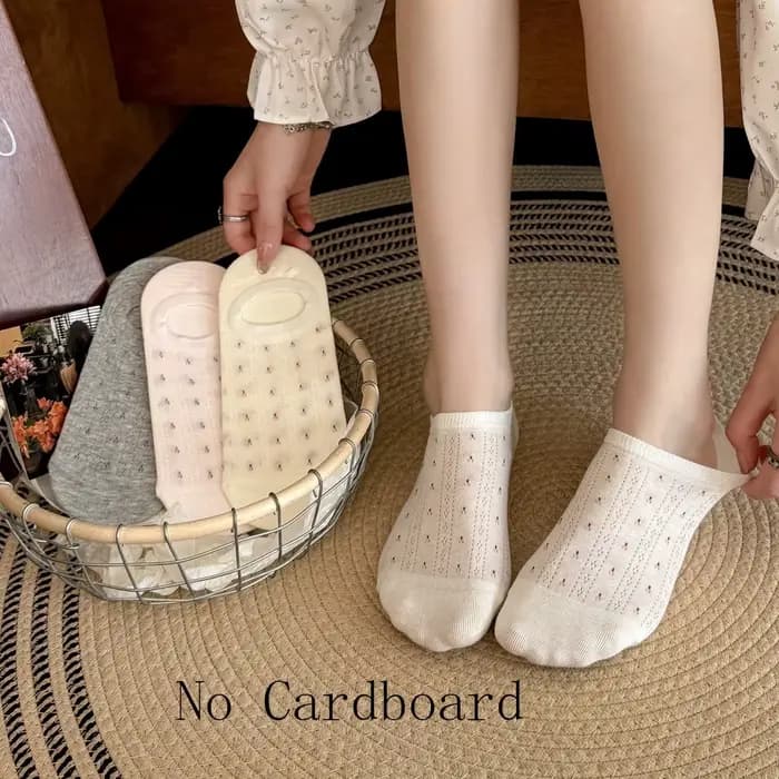 4 paires de chaussettes basses pour femmes
