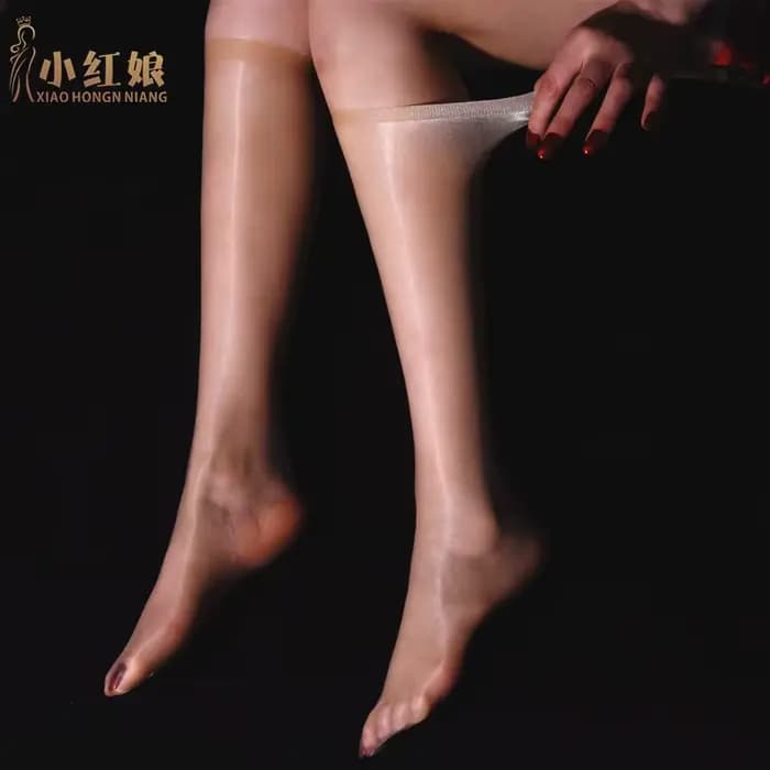 Aurora – chaussettes mollet blanches pour femmes