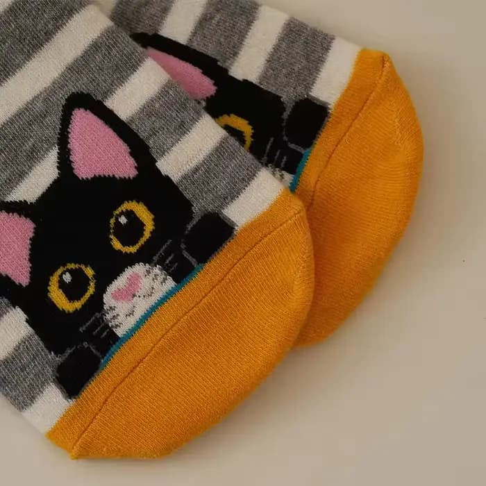 Femmes chaussettes motif Animal coton