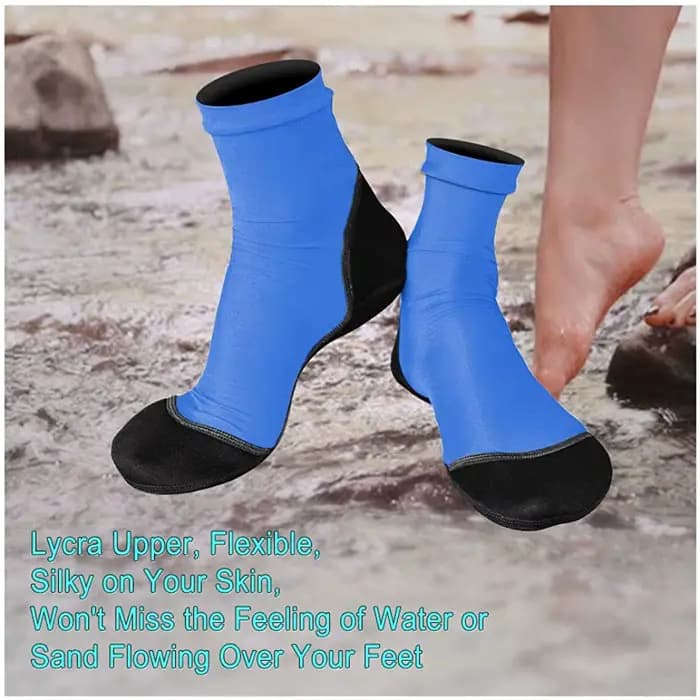 Chaussettes à ailerons en néoprène pour sable