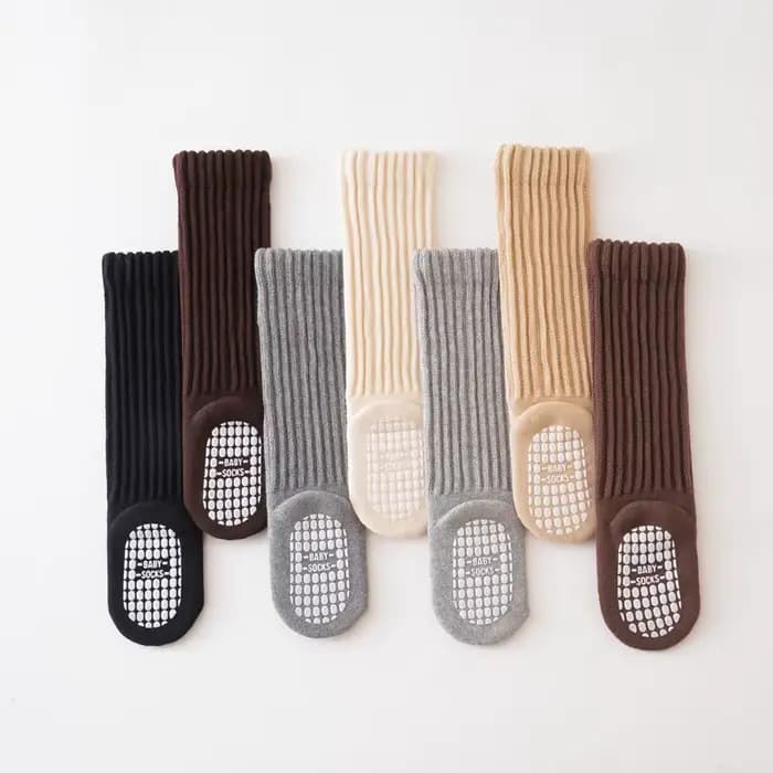Chaussettes pour enfants garçons filles hiver épais chaud nouveau-né bébé genou haute longue mode