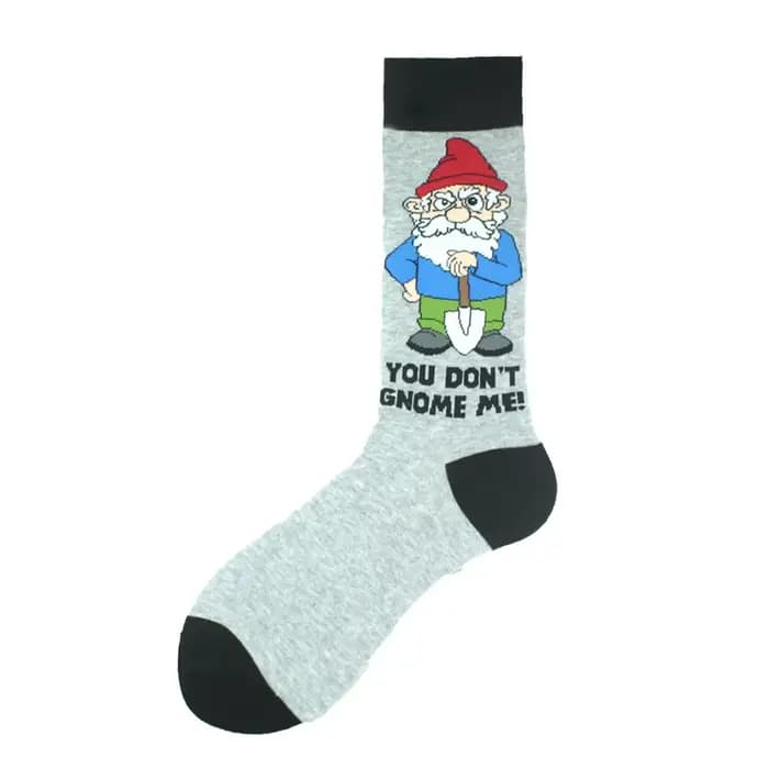 Chaussettes colorées amusantes pour hommes