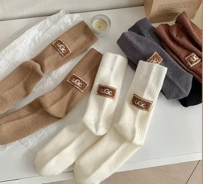 Chaussettes d'hiver confortables et épaisses