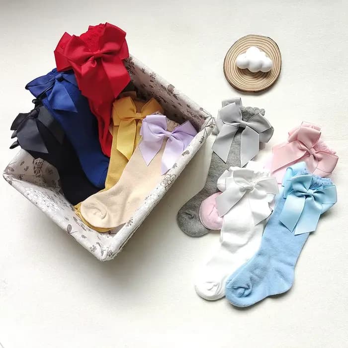 Chaussettes en coton pour filles