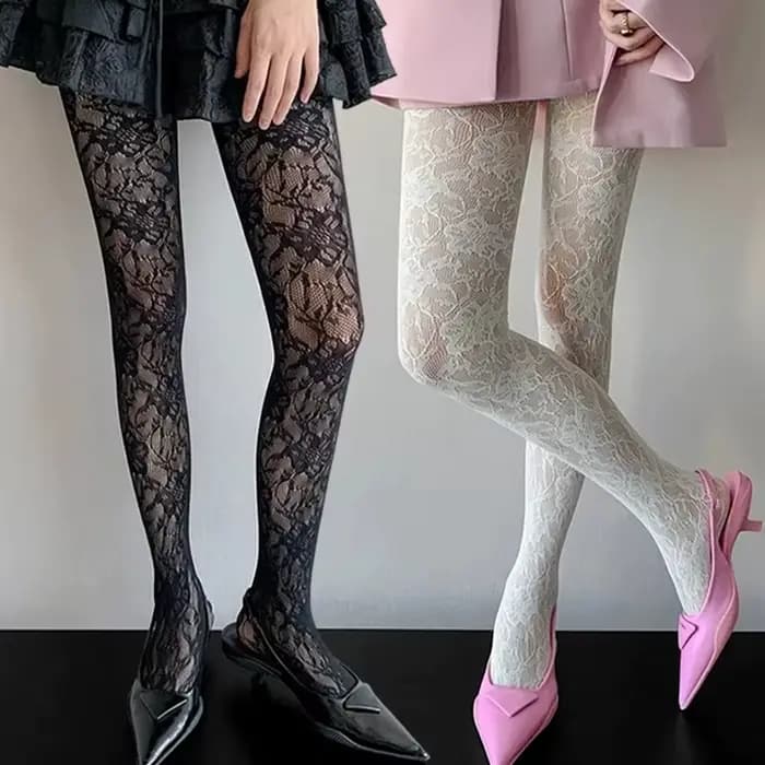 Nouvelles basques Lolita blanches pour femme