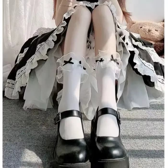 Chaussettes de mollet Lolitas pour femmes