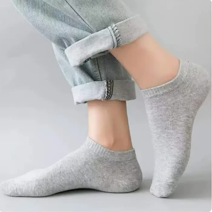 Chaussettes de sport unisexes en coton respirant pour hommes