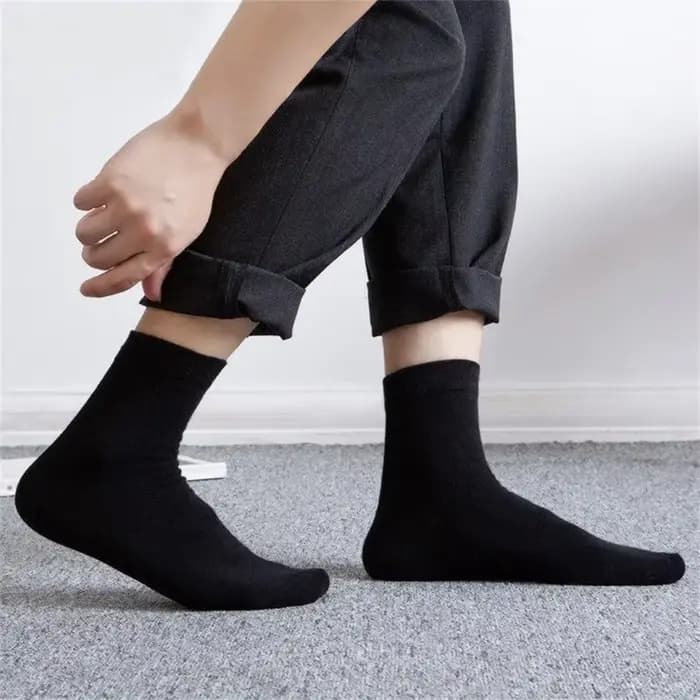 Chaussettes mi-longues en coton pour hommes