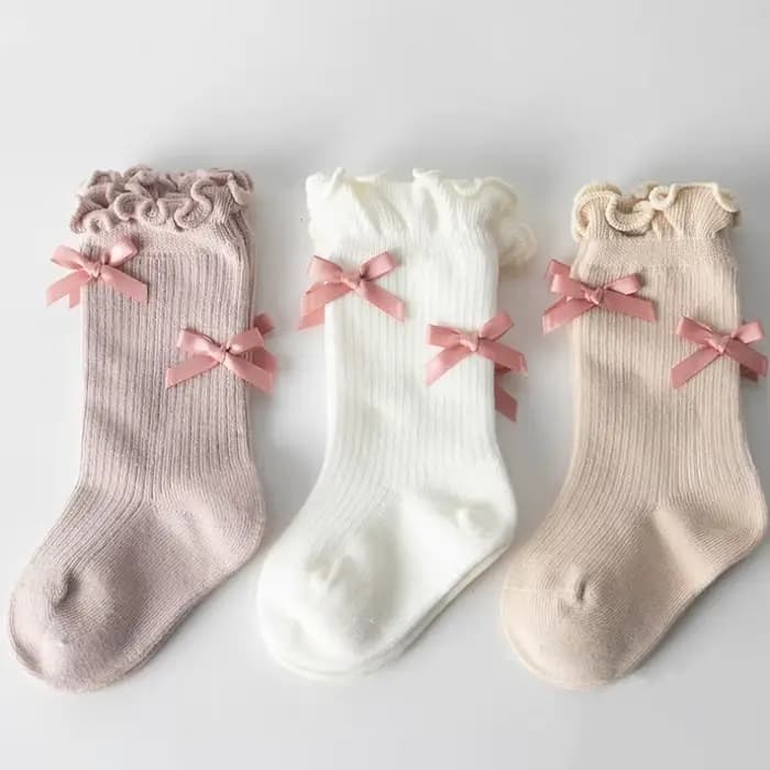 Chaussettes en coton pour nouveau-né