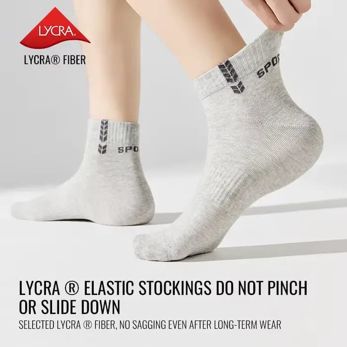 MiiOW 100% pur coton chaussettes hiver hommes adolescents athlétique école sport