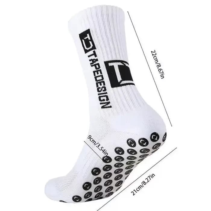 Chaussettes de sport antidérapantes pour hommes
