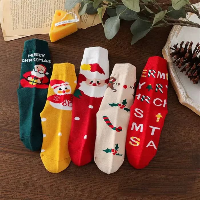 Chaussettes de Noël courtes pour enfants