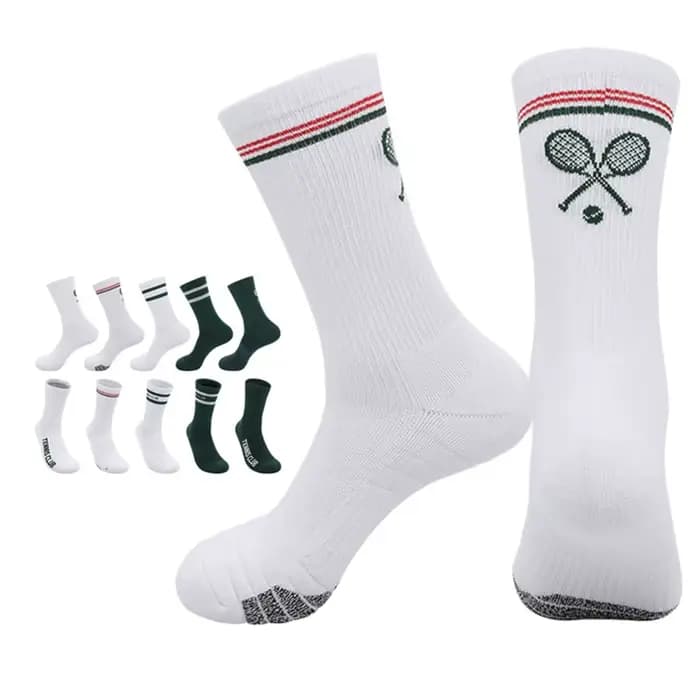 Chaussettes de Tennis en coton respirant