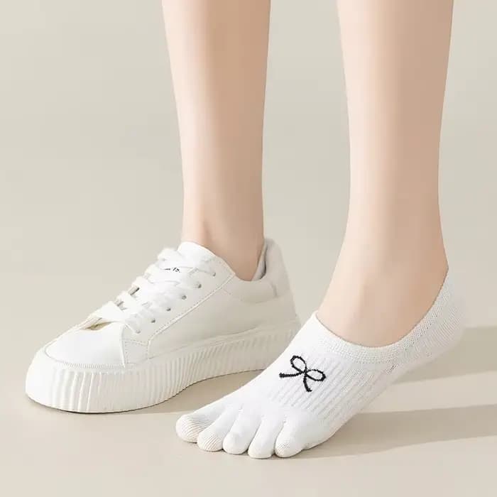 5 paires de chaussettes à cinq doigts pour femmes