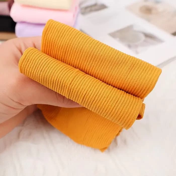 Chaussettes d'Été Fines en Velours Doux et Respirant