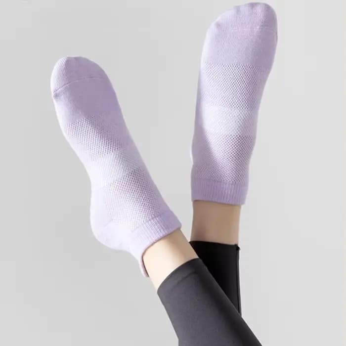 1 paire de chaussettes de Pilates pour femmes