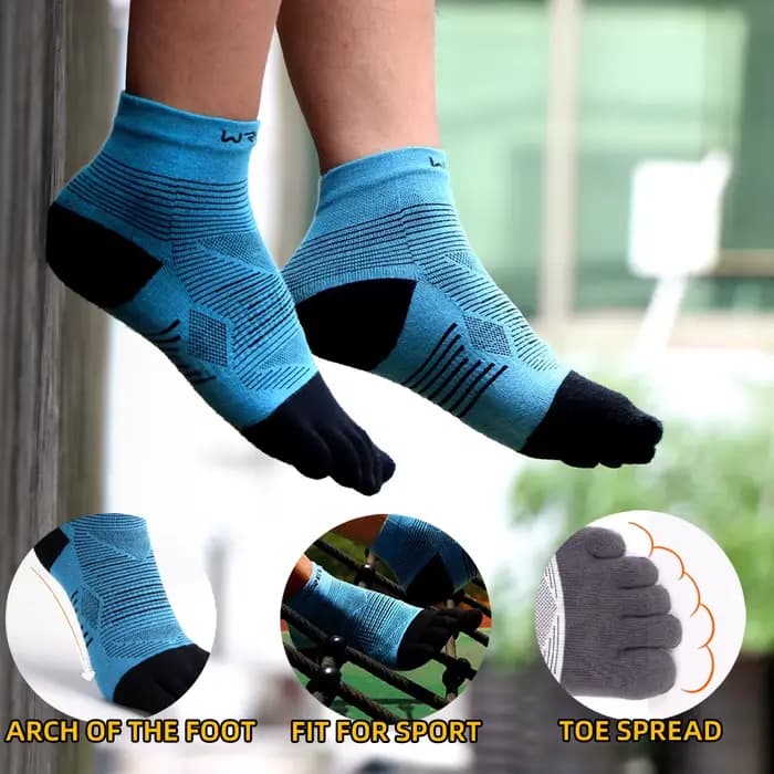 Chaussettes à cinq doigts pour hommes