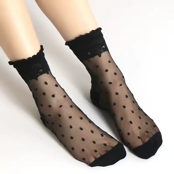 DONG AI chaussettes invisibles femmes été dentelle