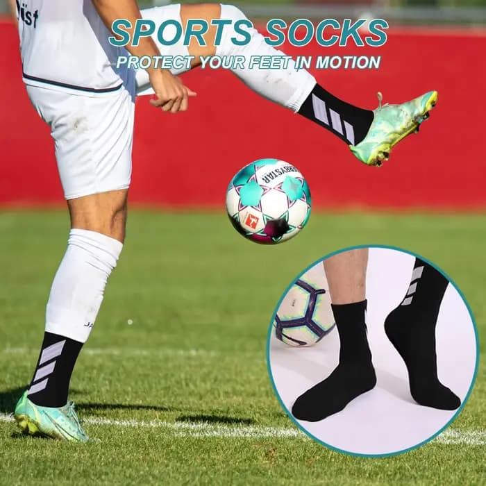 1 paires, chaussettes de football pour hommes