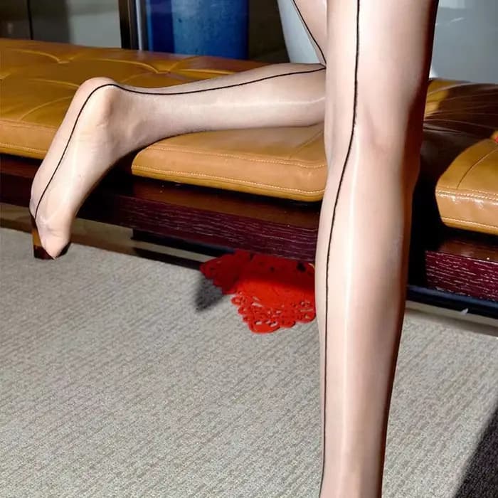 Collants à huile brillants pour femmes