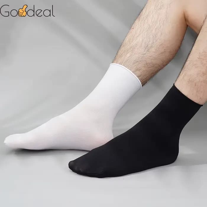 Chaussettes longues et fines pour hommes