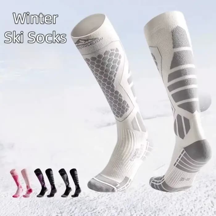Chaussettes de Ski épaisses antidérapantes