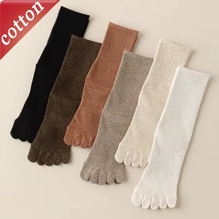 Chaussettes japonaises à orteils pour femmes