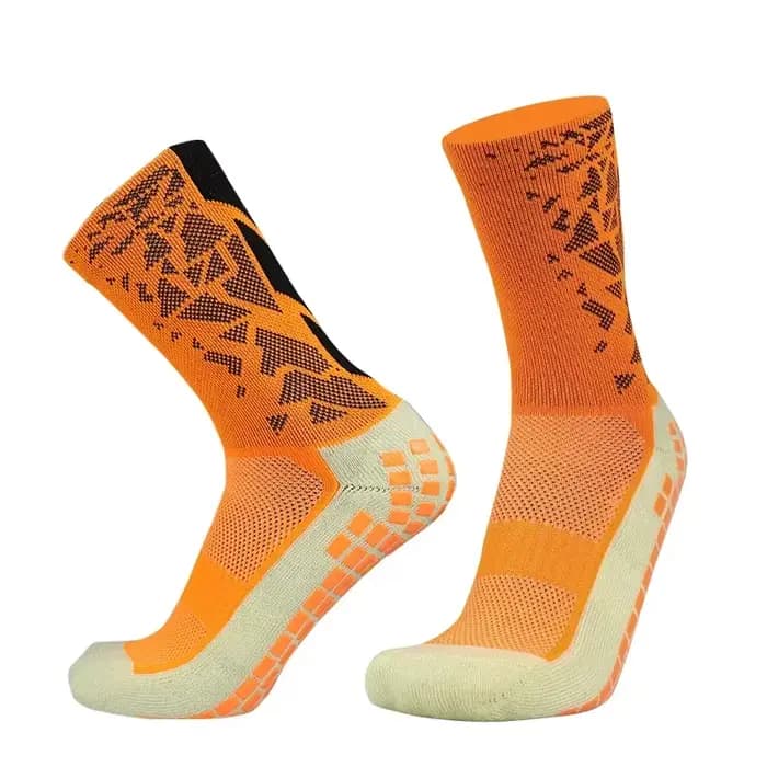 Chaussettes de Football antidérapantes en Silicone Takraw hommes femmes Sport basket-ball Grip chaussettes de Football