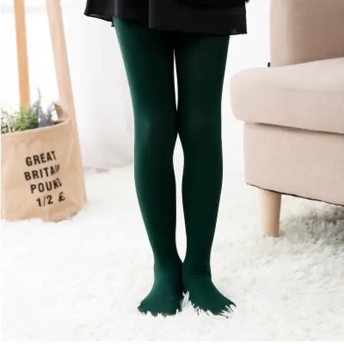 Collants en velours pour filles