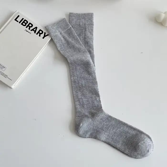 Chaussettes mi-mollet pour femmes