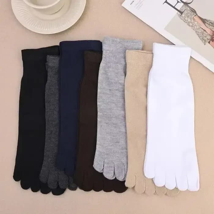 Chaussettes longues à orteils pour hommes