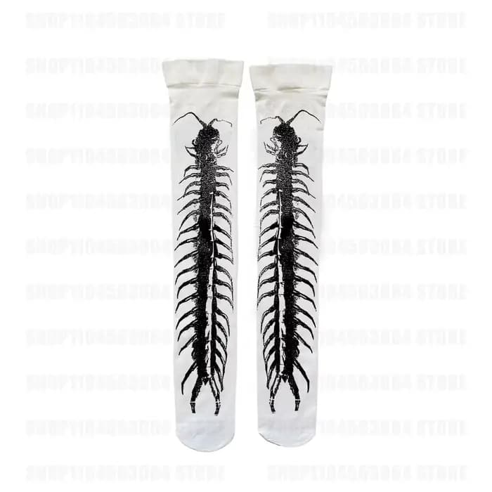 Chaussettes pour femmes Y2K à motifs
