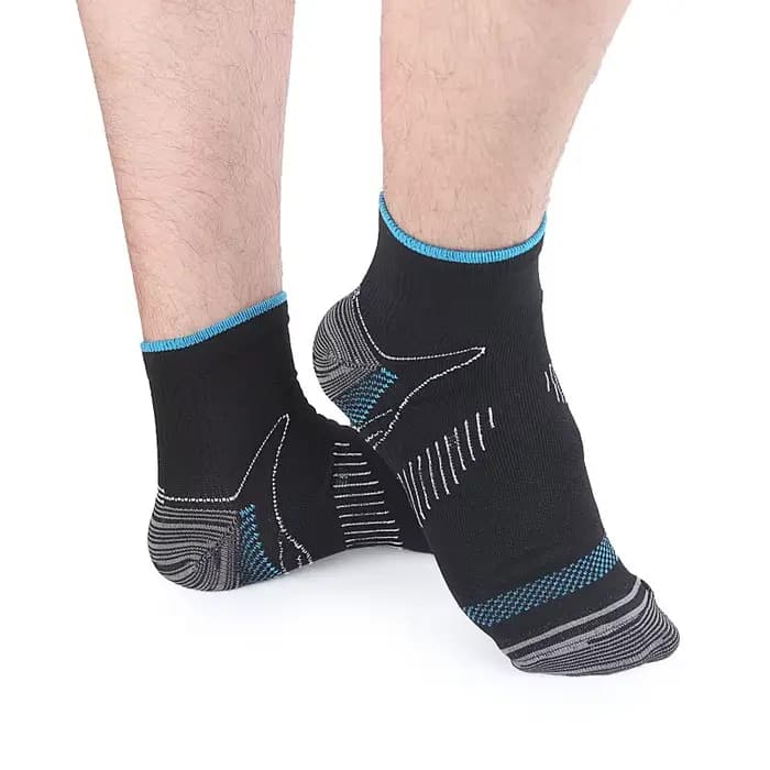 1 paire de chaussettes pour fasciite plantaire avec soutien de la voûte