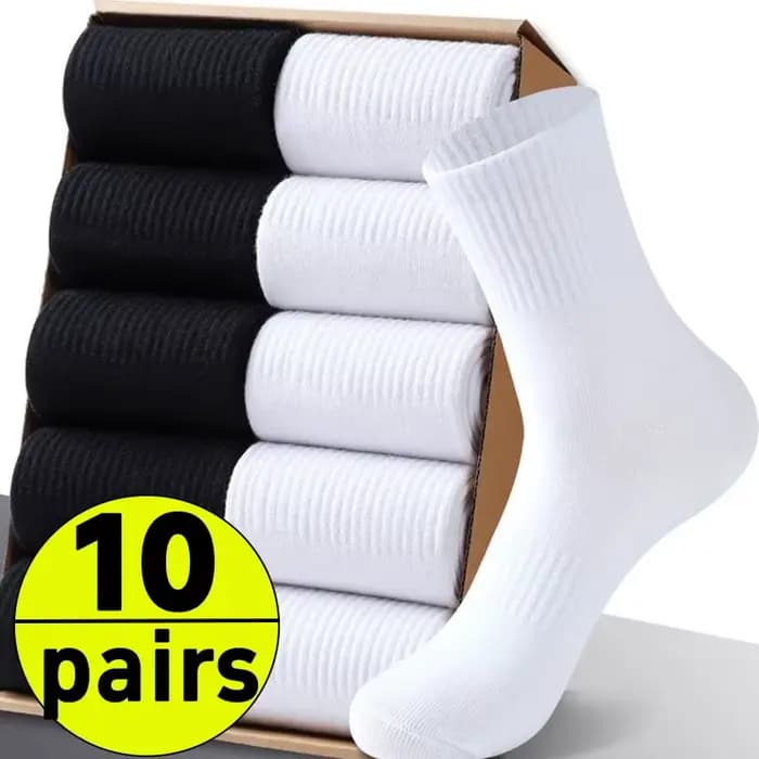Chaussettes de sport en coton Harajuku pour hommes