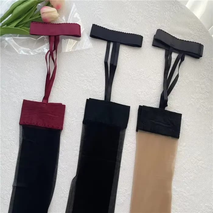 Collants Sexy à entrejambe ouvert femmes