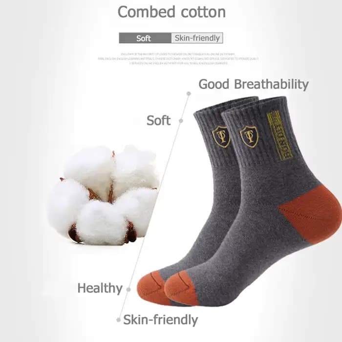 5 paires de chaussettes de sport pour hommes