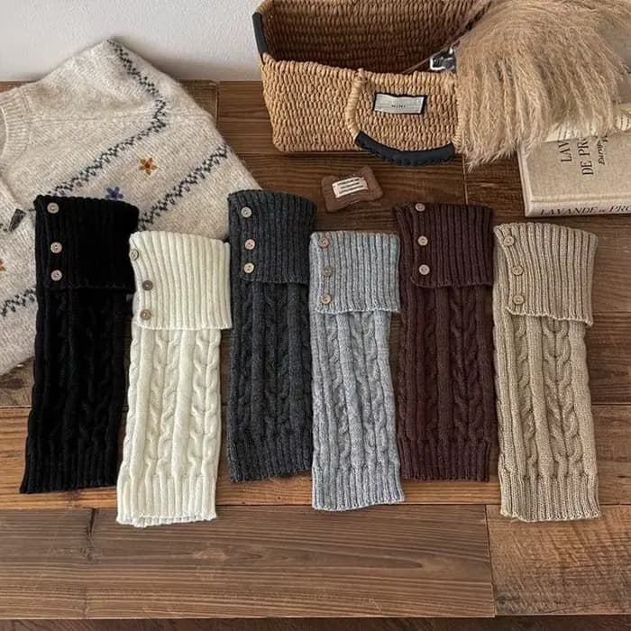 Jambières tricotées pour femmes