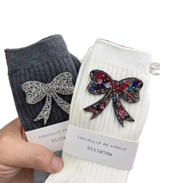 Chaussettes coréennes à la mode pour femmes