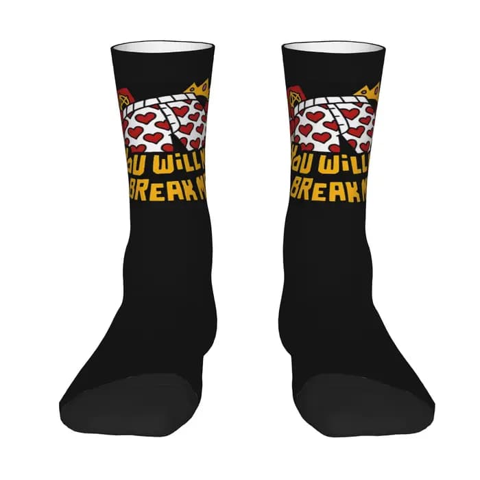 Funny Sock Dungeon Crawler Carl 1 Chaussettes pour hommes avec motif imprimé de qualité vintage, chaussettes fantaisie pour hommes