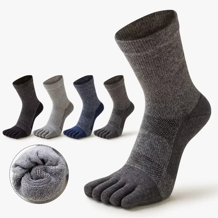 Chaussettes de sport cinq doigts pour homme