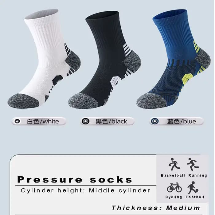 Chaussettes de sport pour hommes et femmes