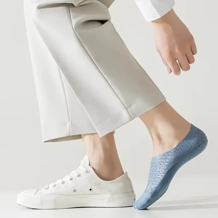 Chaussons respirants en silicone pour hommes