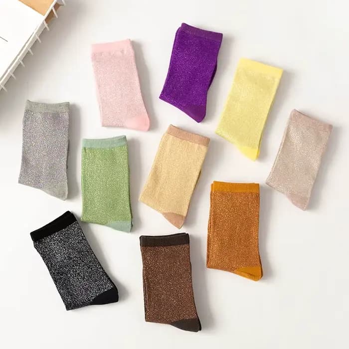 Chaussettes colorées de Style japonais