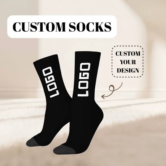 Chaussettes personnalisées avec logo