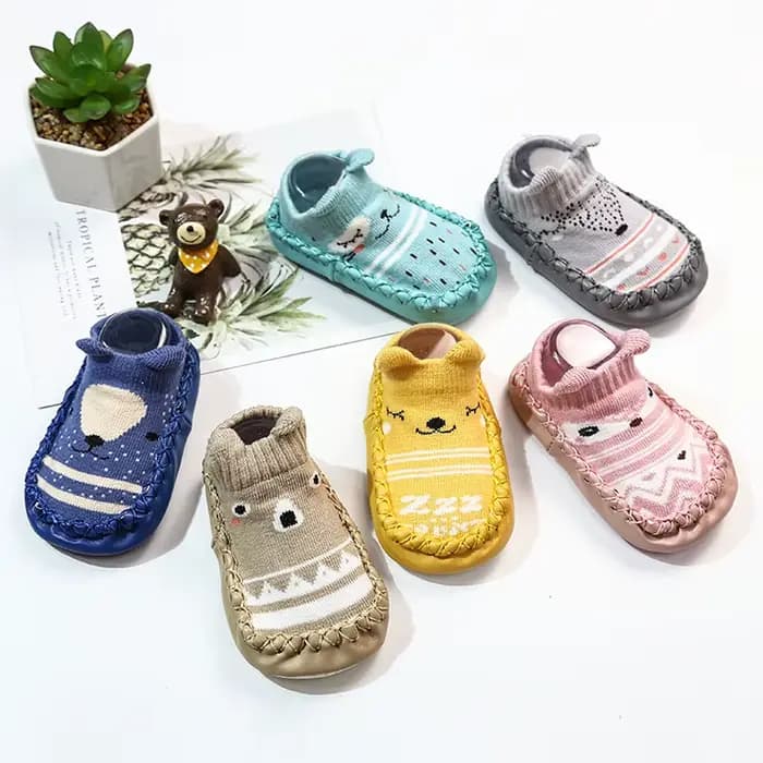 1 paire de chaussettes mignonnes pour bébé