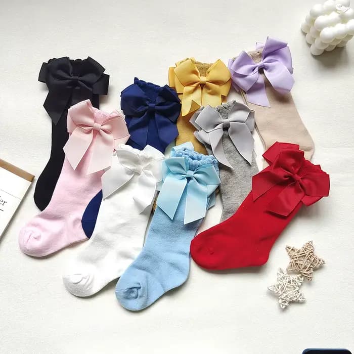 Chaussettes en coton pour filles