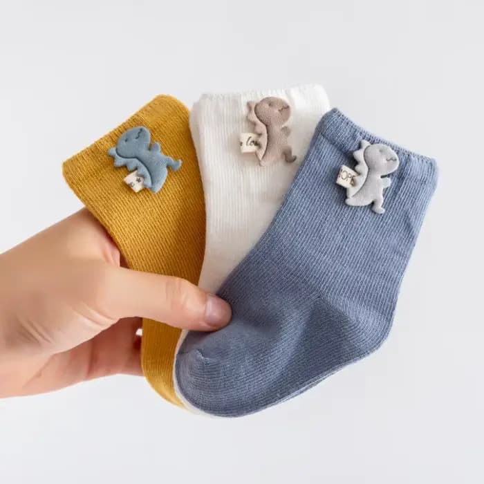3 paires de chaussettes pour nouveau-né